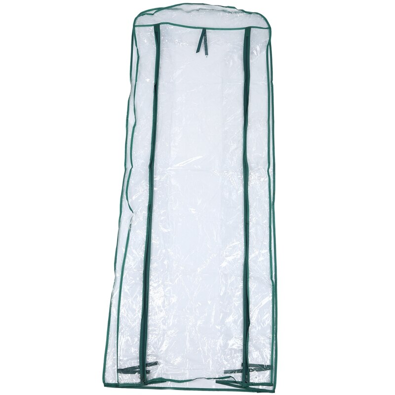 PVC Cozy Garden Level Mini Home Greenhouse Plants Waterproof UV Protection Cover Garden Plants and Flowers(Only Include PVC Cove: 2