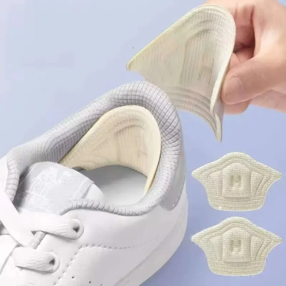 1 paar schoenpads anti-slijtage hielinlegzolen patch unisex kussentjes voetverzorging beschermer zelfklevende achterkant sticker inzetstuk