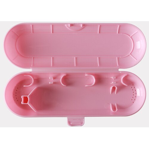 Oral B Electric Toothbrush Travel Box Ultrasonic Toothbrush Portable Box Outdoor Electric Toothbrush Protective Cover: Pink and gift