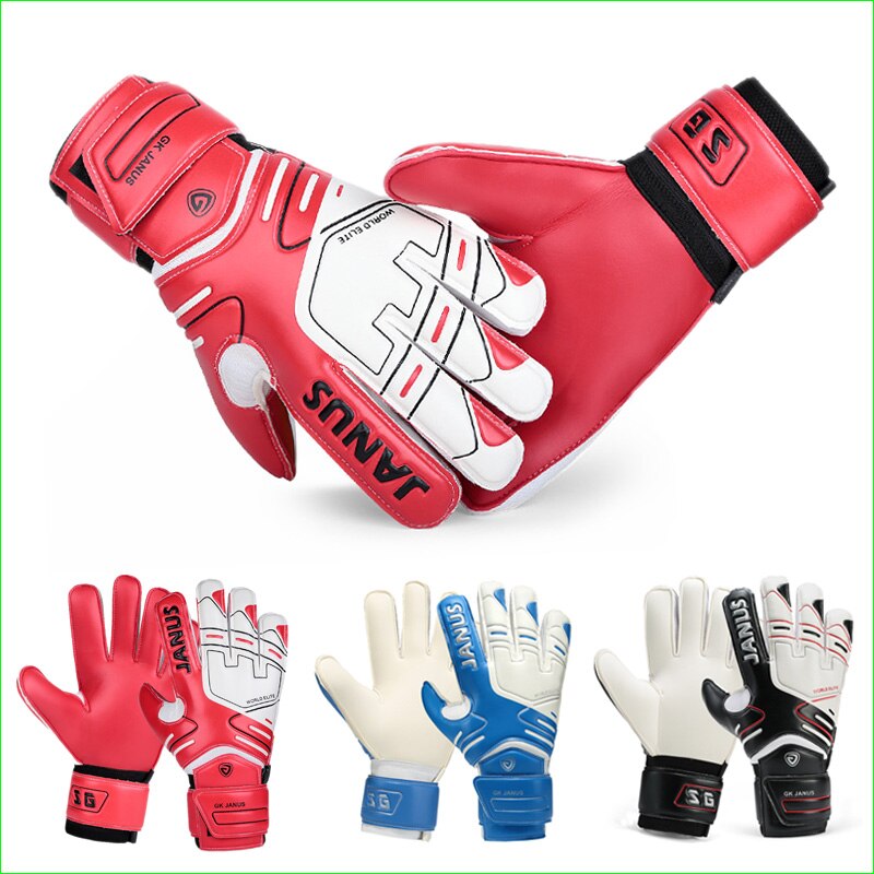 Professionelle Kinder Erwachsene Fußball Torwart Handschuhe Männer Junge Latex Goalie Fußball Goalie Handschuh Mit Finger Schutz Größe 5-10