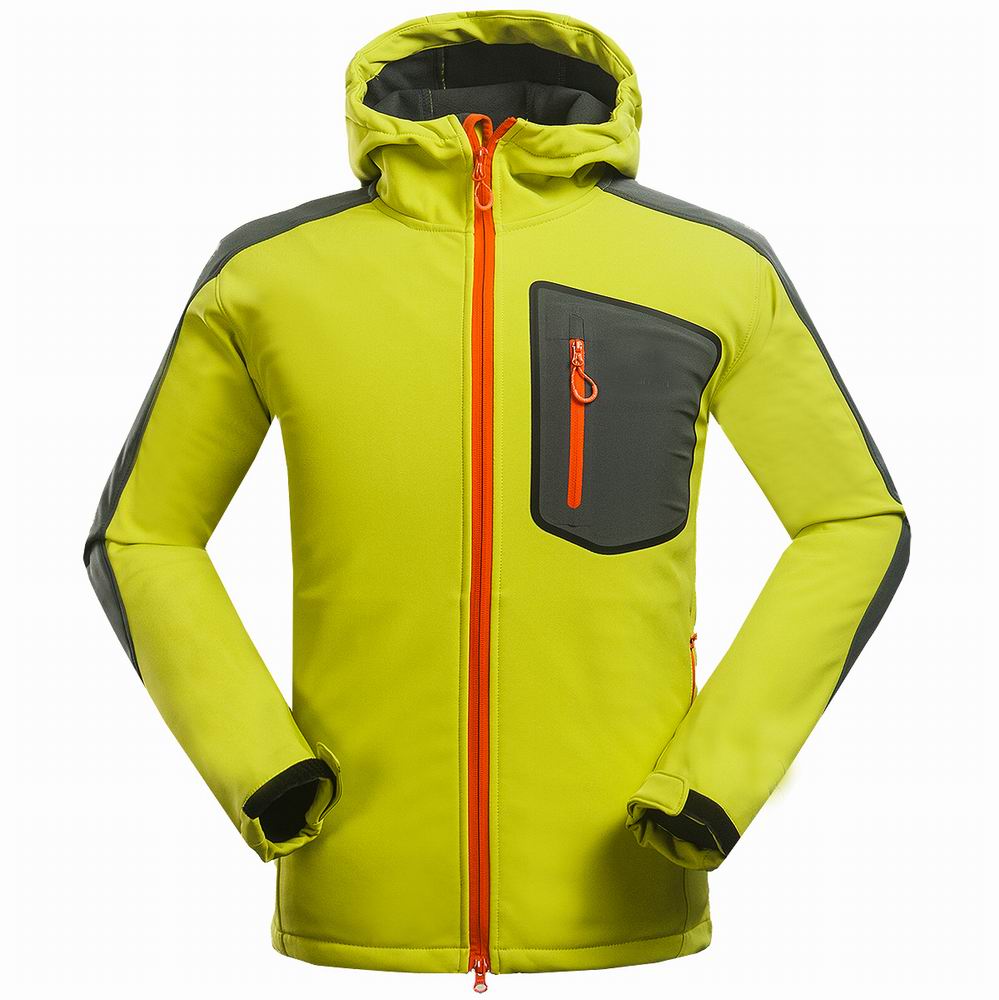 Naudamp Waterdichte outdoorjas voor heren, lichte softshell regenjas, klimmen, wandelen, kleding mountainbike, meerdere zakken, windbreaker