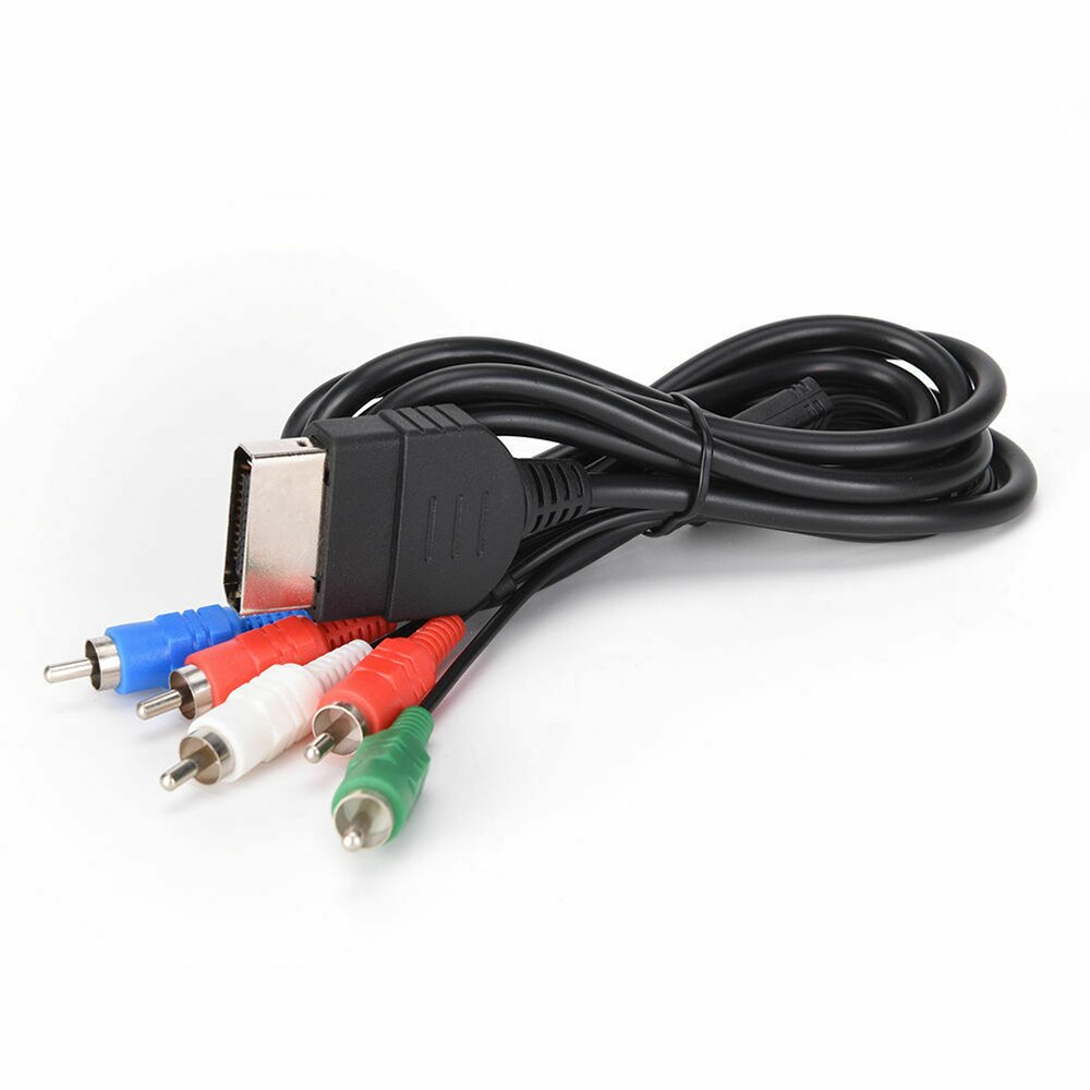 1080P Component Hd Tv Rca Av Video Cable Hdtv For Xbox Original Console Portable 1.8M