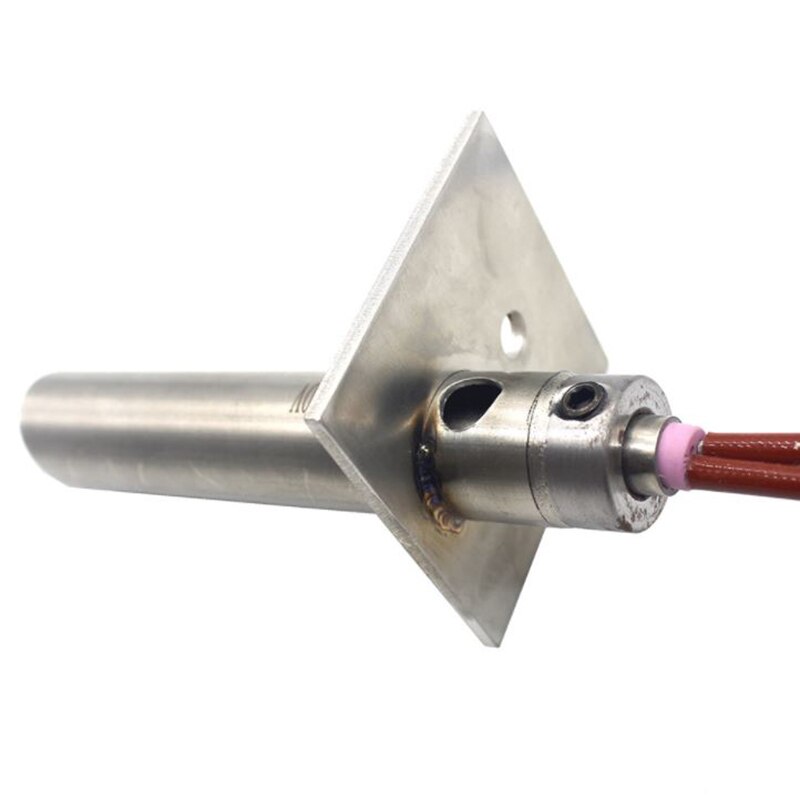 1Pc Rvs Pellet Ontsteker Voor Kachels Pellet Oven Bbq Gaskookplaat Piezo Ontsteking Staaf Siliciumnitride 120V300W