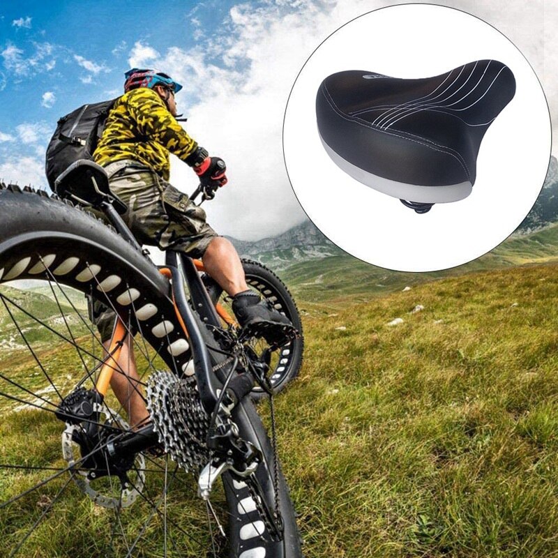 E-Bike Saddle Thickened Comfortable Breathable Bike Seat Cushion for Electric Bike Scooter MTB Road Bike