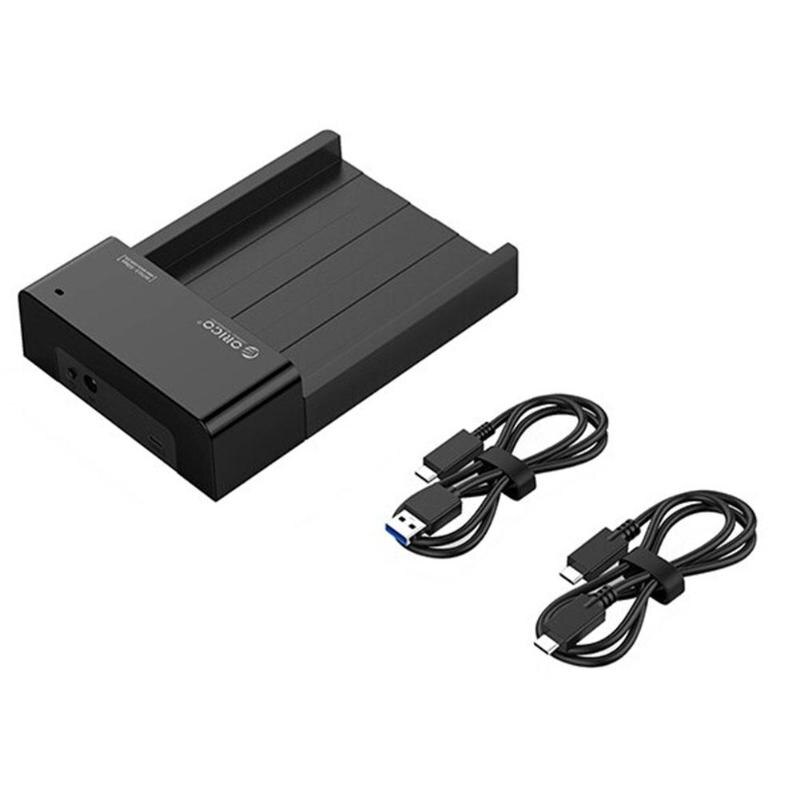 Orico 6518 c 3-g2 2.5/3.5 tuuman kiintolevytelakka 10 gbps sata usb 3.1 gen 2 type-c hdd ssd kotelo asema kovalevy telakointiasema uutiset: Default Title