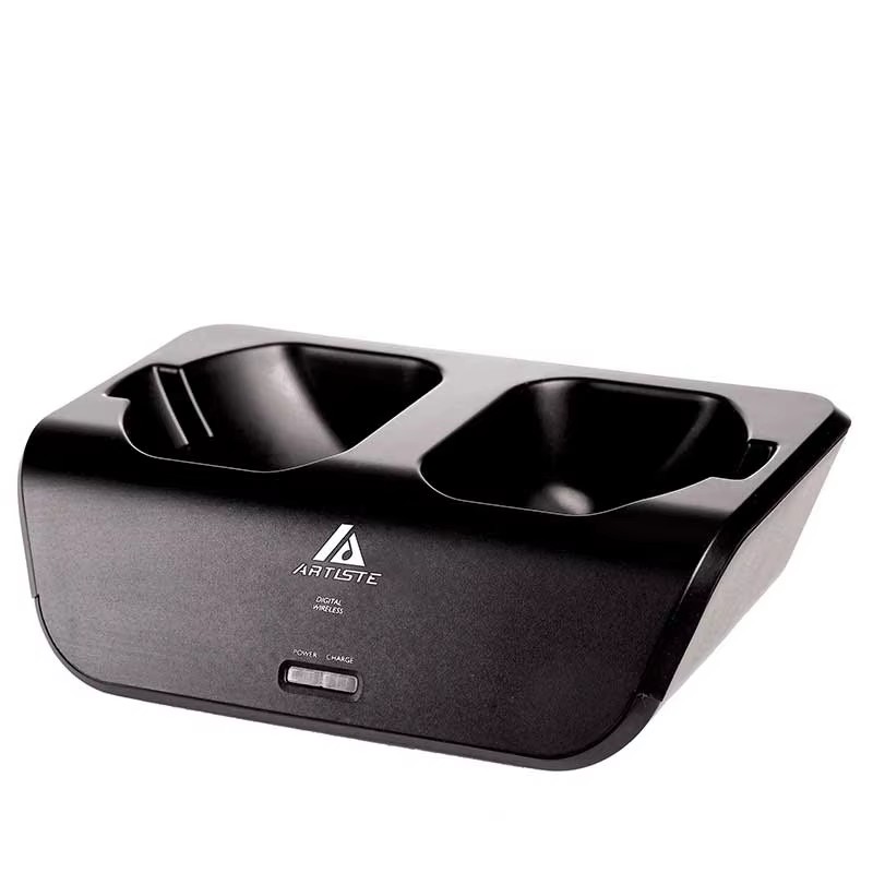 Artiste adh 300 draadloze tv-hoofdtelefoon 2.4 ghz digitale over-ear stereo headset voor  tv 100ft afstandszenders oplaadstation