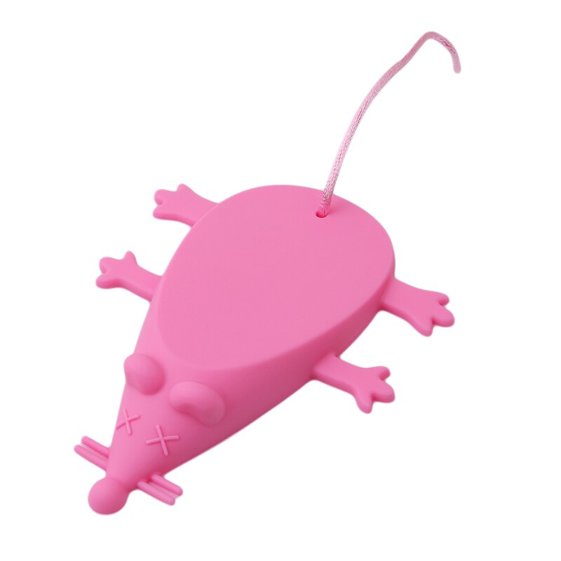 Tapón de silicona con forma de ratón en 6 colores, suministros para seguridad de bebés, protege contra pellizco, Tope de puerta de mano