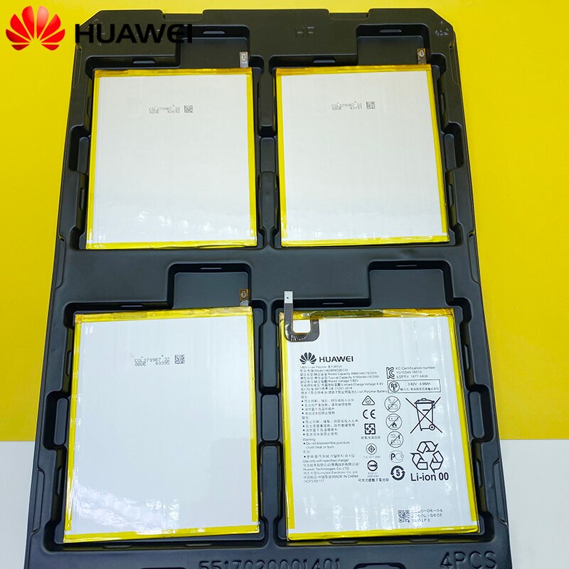 Huawei – tablette de AGS2-L09 pouces MediaPad T5, 10 AGS2-W09 AGS2-L03 AGS2-W19 8.4, MediaPad M3, 100% Original, batterie de 5100mah