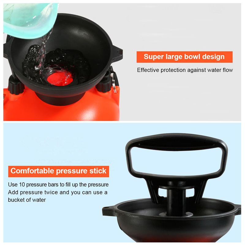 4l tryksprøjter skuldertrykssprøjteflaske til hus og have sprinkler landbrugs havearbejde vanding plante græsplæne sprøjte