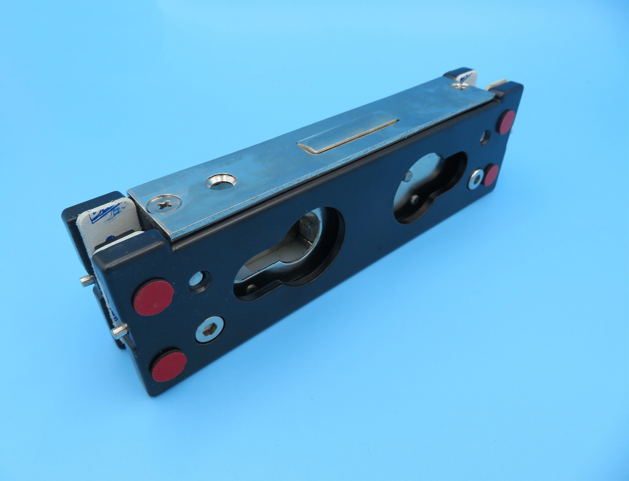 304 KE-50 Roestvrij Staal Glazen Deur Patch Montage Lock Patch Bodem Patch Glasklem Voor Glazen Deur