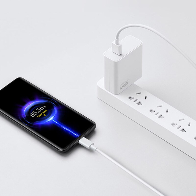 Originales xiaomi 120w max netzteil mit schnellladefunktion und usb-c-kabel für xiaomi 10 ultra smartphones und laptops