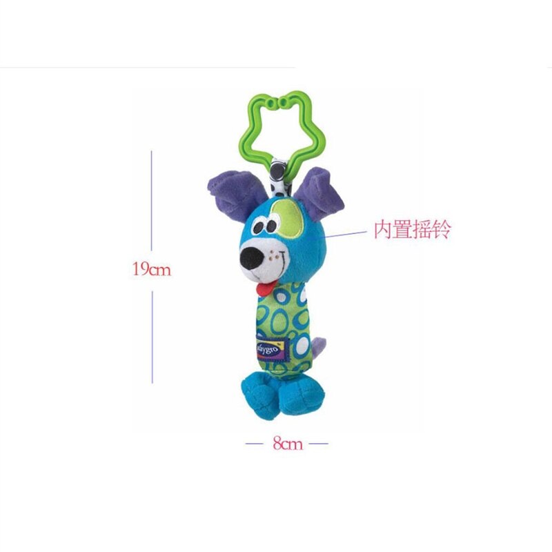 Baby Cartoon Dier Cartoon Dier Hanger Bed Accessoires Bed Opknoping Speelgoed Met Baby Knuffel