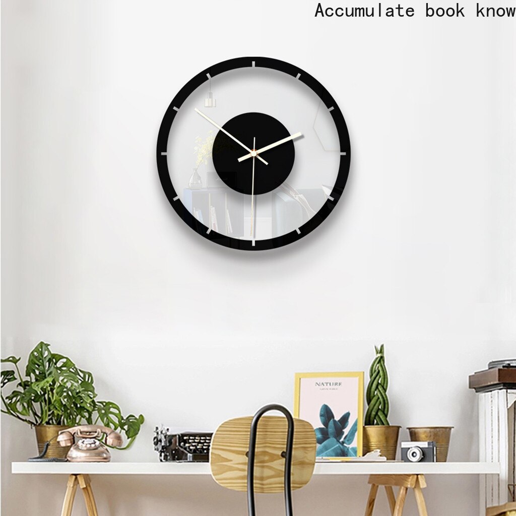 Numer 3D Watch Acrylic Mirrored Digital Wall Clock For Living Room Modern DIY Home Decor gothic room decor