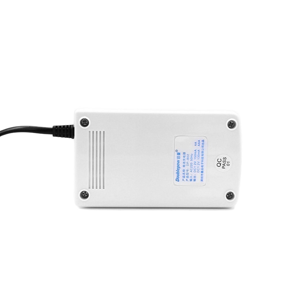 Doublepow 4 Slots Battery Charger Charging For AA AAA Ni-Cd Ni-Mh Rechargeable Battery