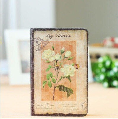 Rosas ilustraciones cuaderno Bloc de notas diario dibujo rosas lindas cuaderno de papel oficina material escolar: 50k-D