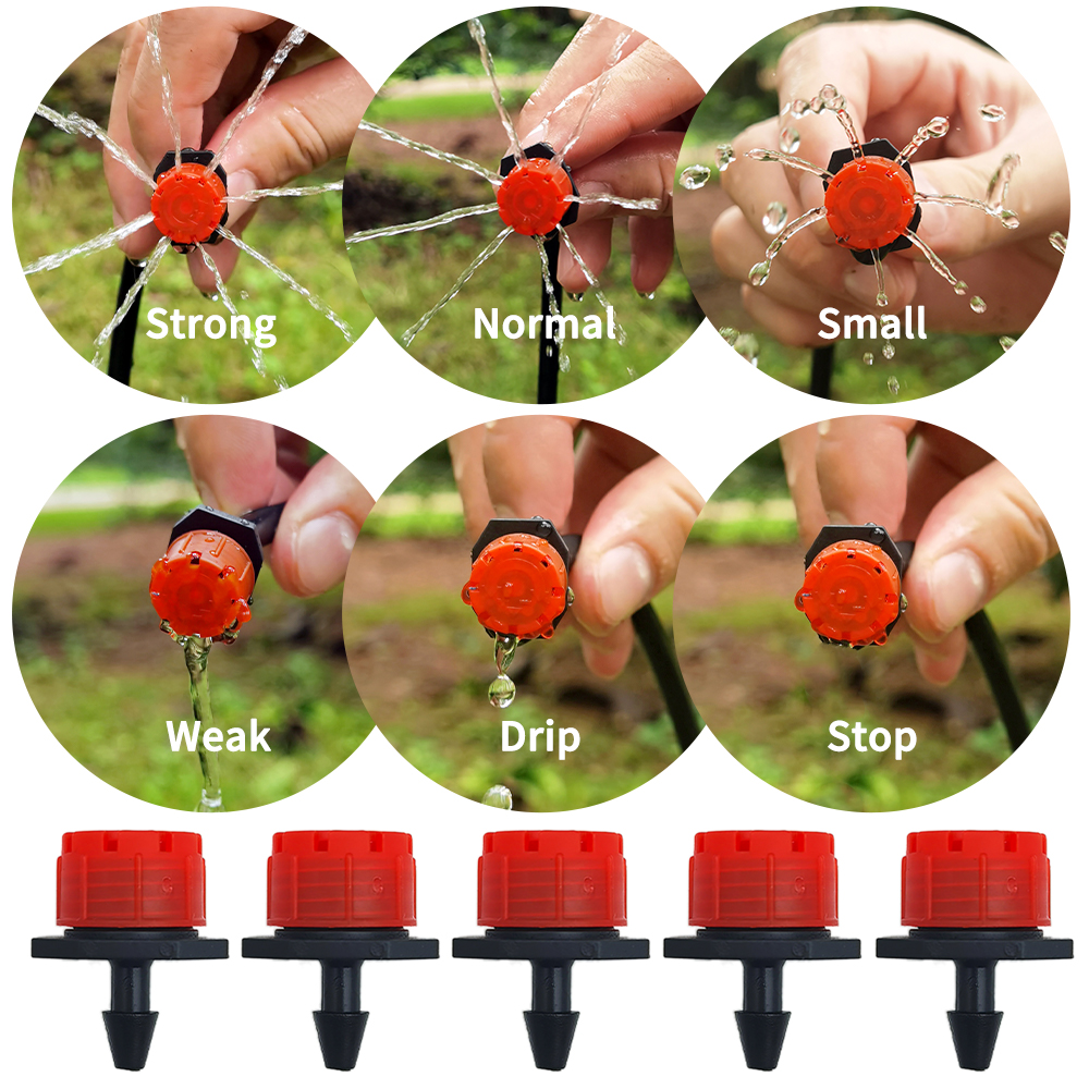 Oasis 5-50M jardín Micro riego por goteo sistema de riego automático Kit controlador DIY niebla refrigeración por pulverización para herramientas de plantas en macetas
