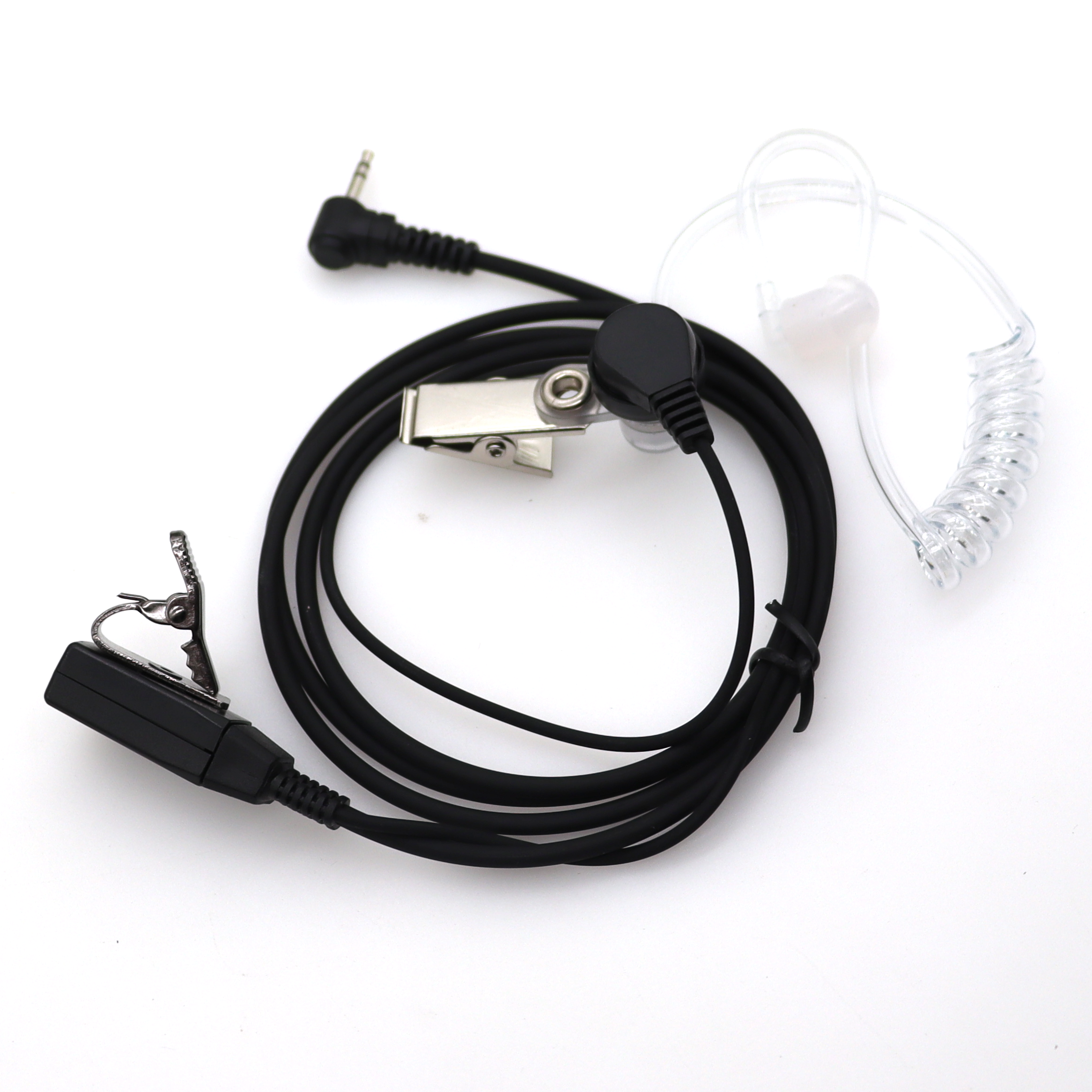 2.5mm FBI Acoustic Tube Earpiece Headset Mic PTT for Motorola Talkabout Radio TLKR T80 T60 T3 T5 T7 MR350R MD200