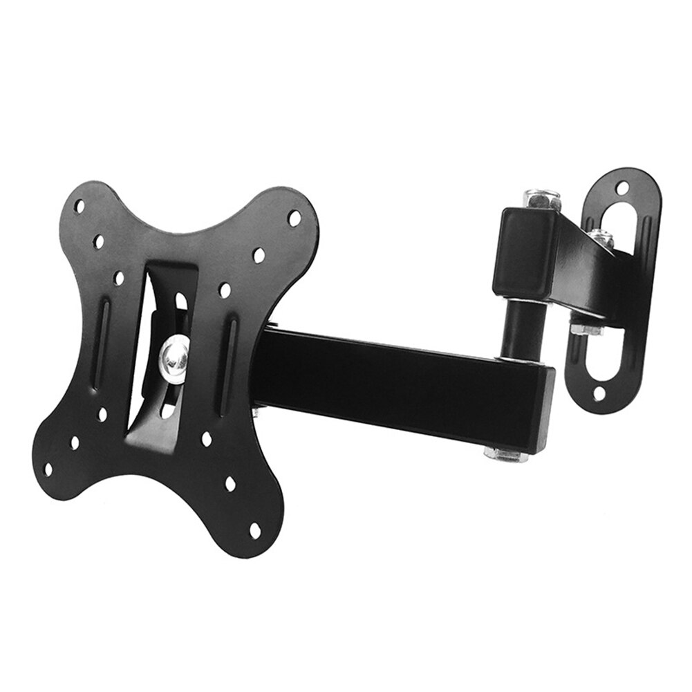 Tilt Swivel Wall Mount Easy Install Living Room Frame Support Adjustable Angle TV Bracket Steel Plate Flat Panel Universal Home