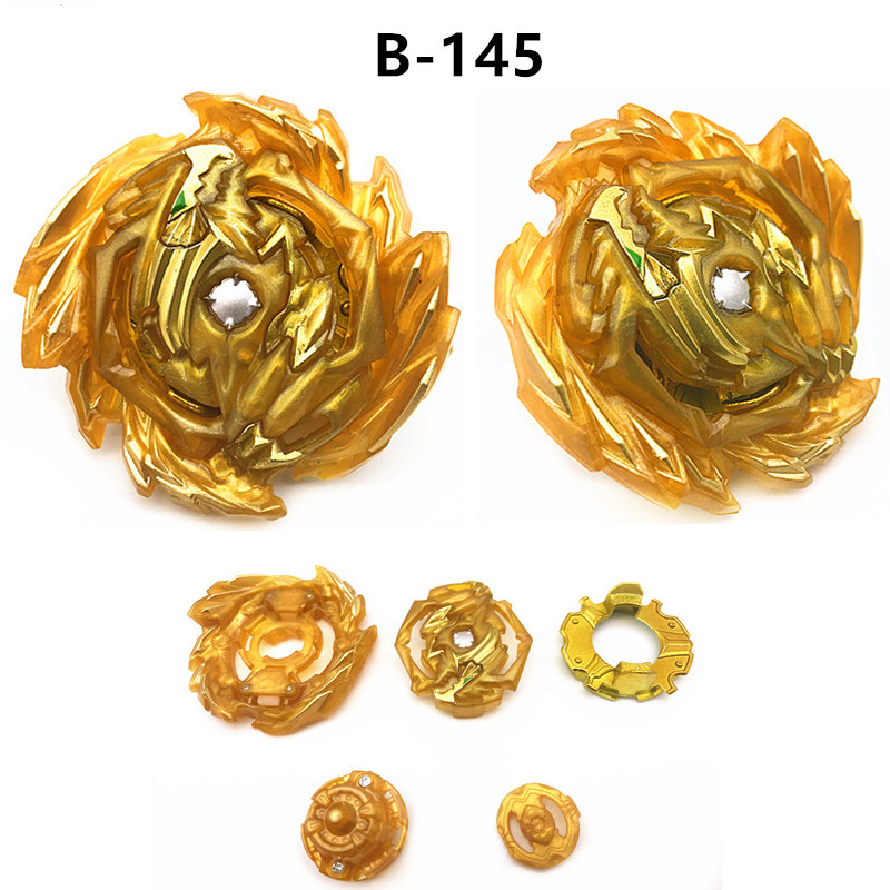 L&#39;ultimo Beyblade d&#39;oro Burst GT B140 B144 B145 con scatola Metal Fusion God Spin Top Toy Boy Gift