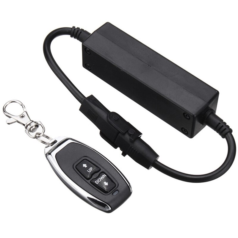 Actuador lineal de Motor de 12V CC, mando a distancia inalámbrico Dpdt, interruptor adelante, marcha atrás, mando a distancia eléctrico multifunción