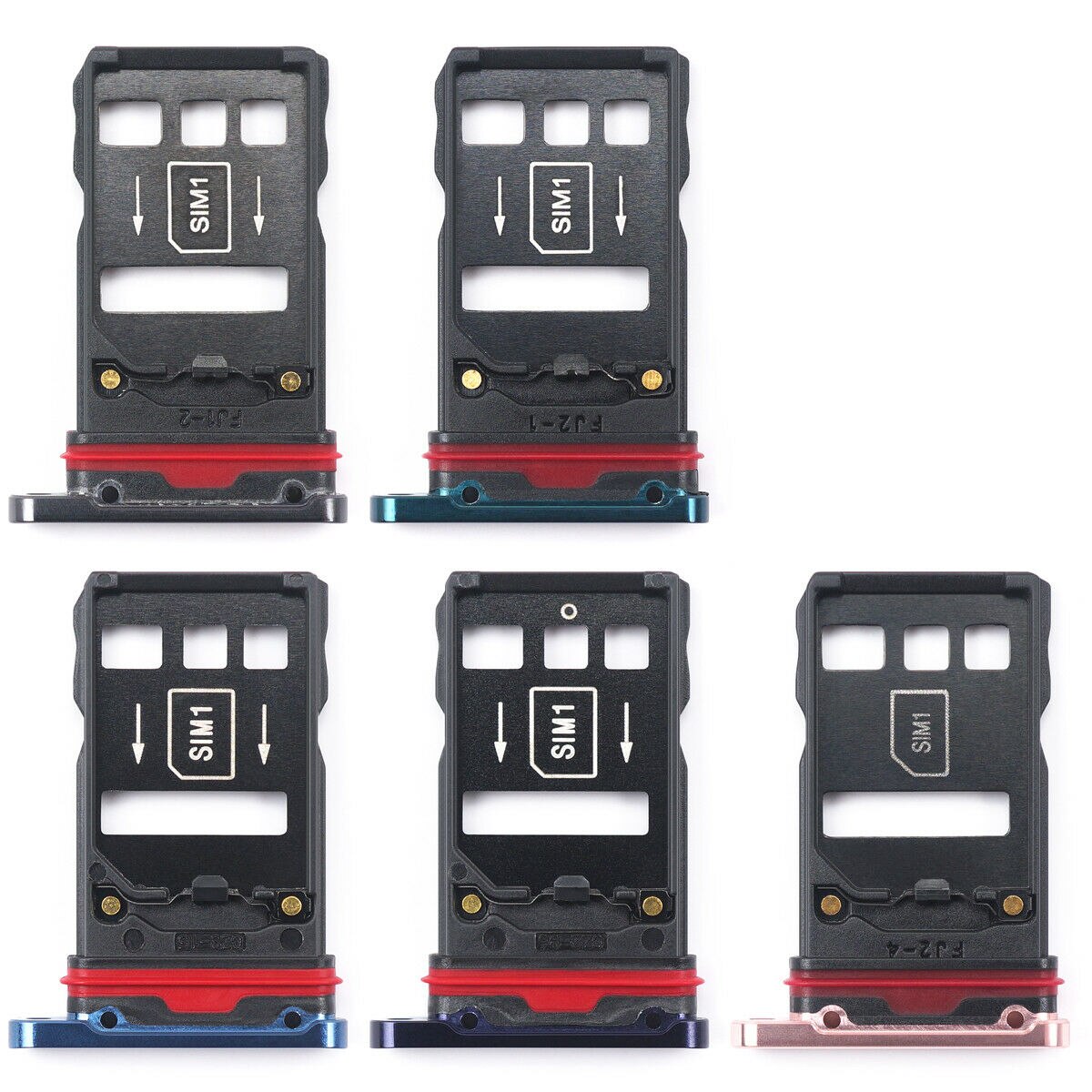 Parti di ricambio Slot per supporto per scheda Sim adattatore per vassoio per scheda Micro SD per Huawei Mate 20 Pro