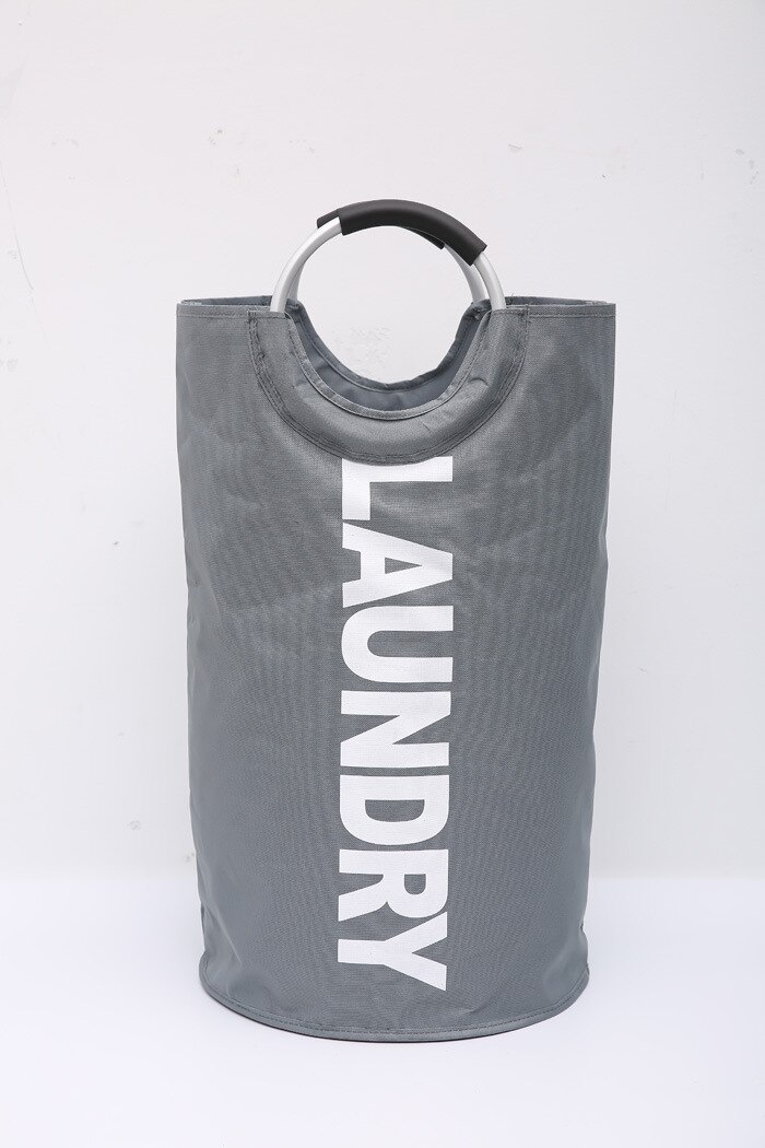 Oxford Doek Waszak Nordic Waterdichte Opvouwbare Wasmand Cilinder Grote Tassen Wassen Vuile Kleren Grote Volume Organizer: 1