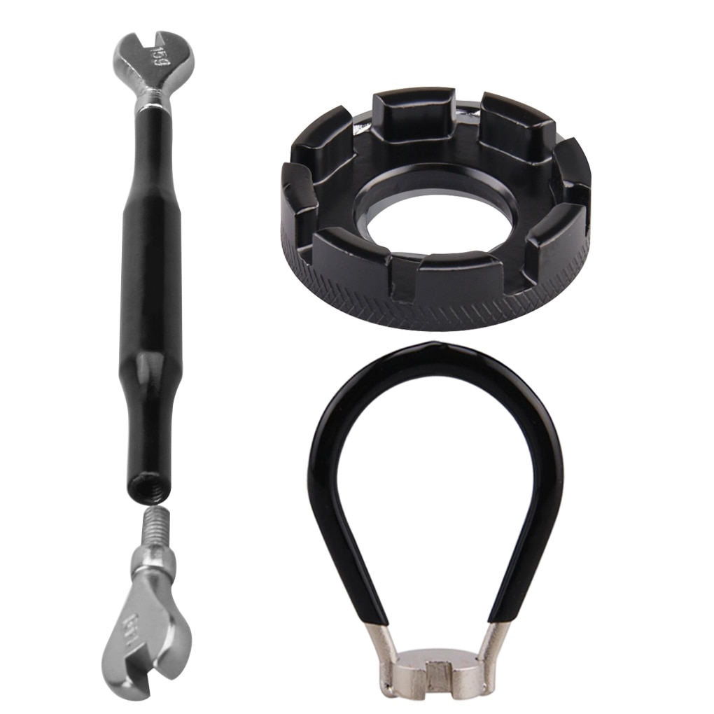 Nøgleværktøjssæt cykelhjulnøglesæt cykeleger nøgle cykelhjulnøgle eger fix reparationsværktøj: Type 1