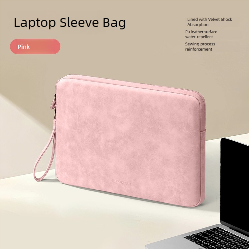 Pokrowiec na laptopa 13 14 15,4 15,6 cala do notebooka HP DELL Torba do przenoszenia Macbook Air Pro 13,3 Wstrząsoodporna obudowa dla mężczyzn i kobiet: 13" / Beżowy