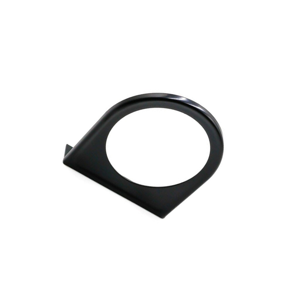 Accessoires de garniture de bâti de support de jauge de Pod panneau de visage de support de tableau de bord de trou simple noir de 2 pouces