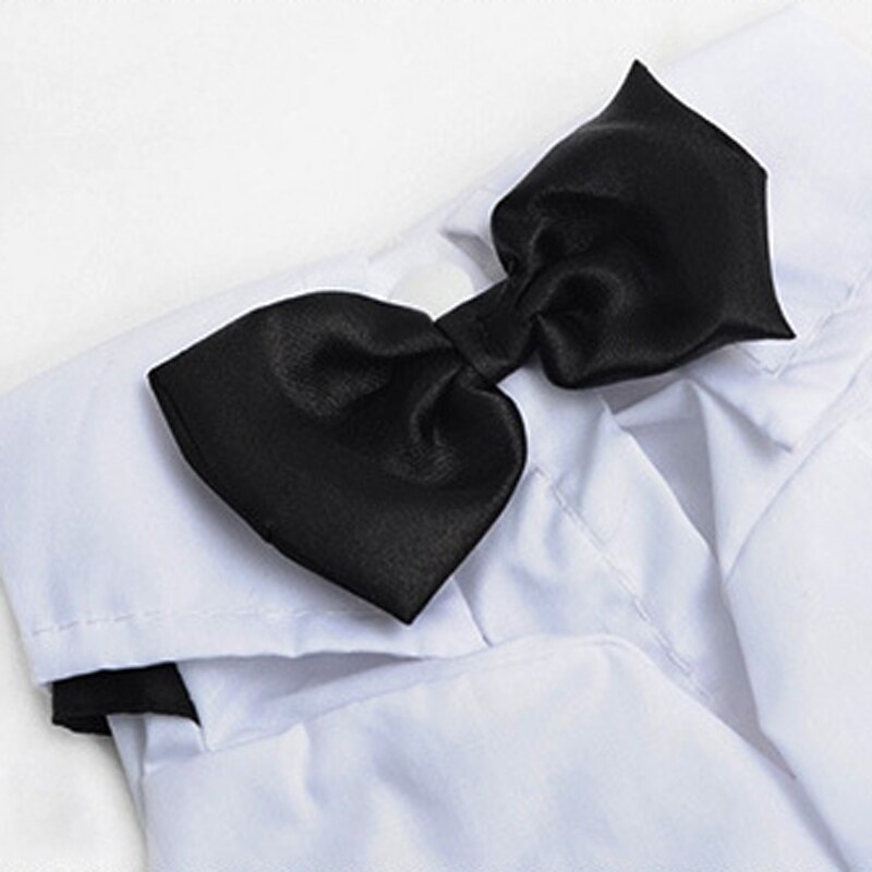 Kleding voor huisdieren, hond en kat, engelse stijl, prins, smoking, vlinderdas, puppykostuum, trouwpak, hondenpak, jumpsuit, jas voor kleine honden, maat s-xxl