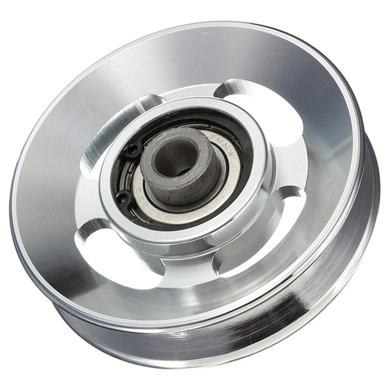 Bearing Steel Bearings, U Grooves Pulley, Guide Wheel Wire Rope Lifting Wheel Fitness Equipment Accessories Pulley