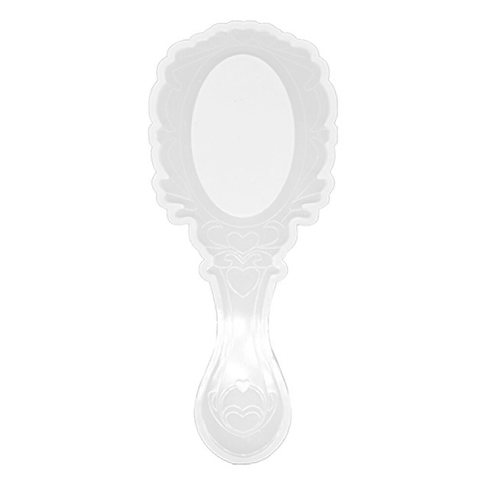 DIY handcraft peine espejo peine silicona molde de resina epoxy 1pc flexible y durable: 2JZ