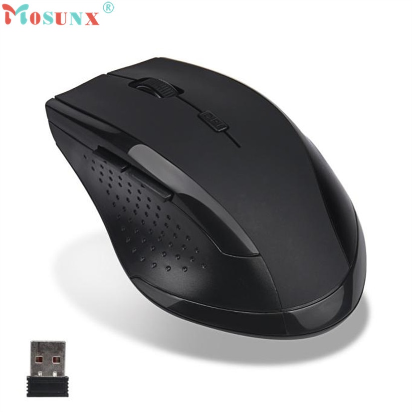 Draadloze Muis Mosunx 2.4 Ghz 6D Usb Wireless Optical Gaming Mouse 2000 Dpi Muizen Voor Laptop Desktop Pc