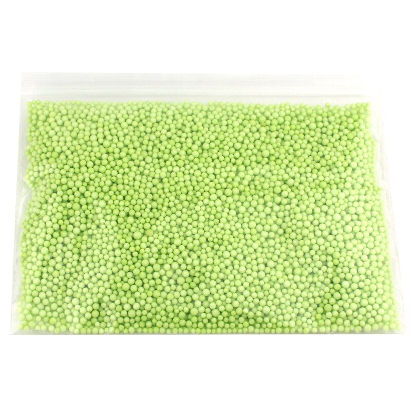 Liplasting diy håndværk leverer mini skum kugler styrofoam fyldning perler boligindretning bold legetøj!