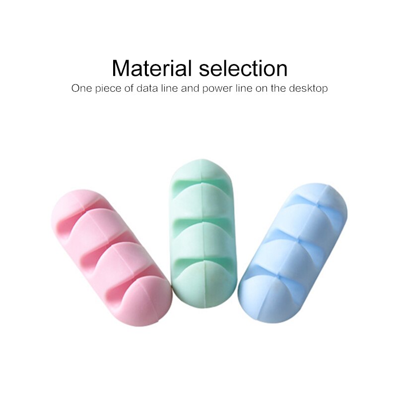 Cable Clip Organizer Desktop Self-adhesive Wire Fixing Line Card Subnet Line Fixing Device Data Finisher Fixed Clip Line Manager