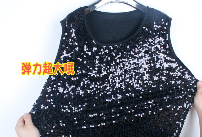 DS-Equipo de escenario para club nocturno, camiseta sin mangas con remache de lentejuelas, personalidad masculina, tendencia Punk