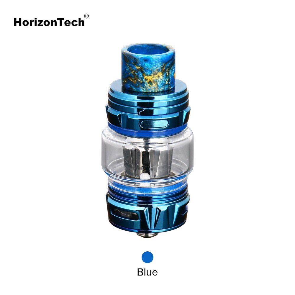 Original HorizonTech Falcon King Tank Bulb Vape Tank 6ml Capacity Atomizer Add 3pcs M1+ / M-Dual Coils Core Head E-Cigarette: Blue / M1- 0.16ohm