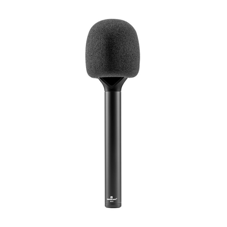 Wireless Microphone holder interview Handheld transmitter cold shoe Handle Grip with Windscreen for Relacart Synco Rode Mic