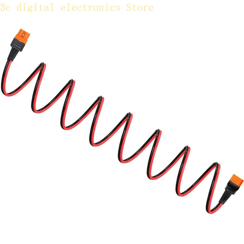 10ca XT60i Extension Cable Manne naar vrouwelijke connector -stroomoplossing voor externe: Bruin