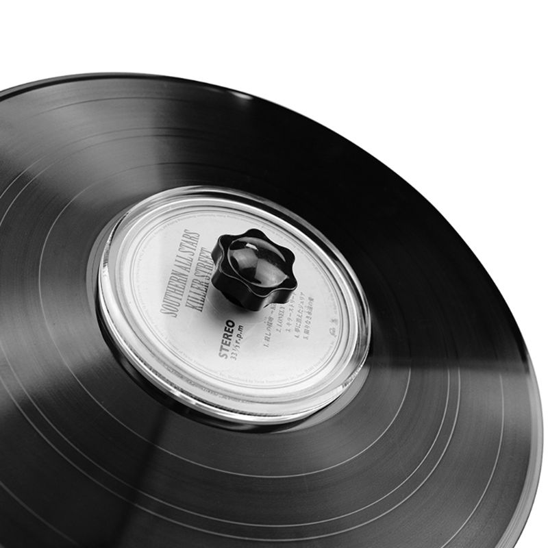 Label saver cleaner lp vinyl plader rengøring beskyttende klip fonografafspiller tilbehør