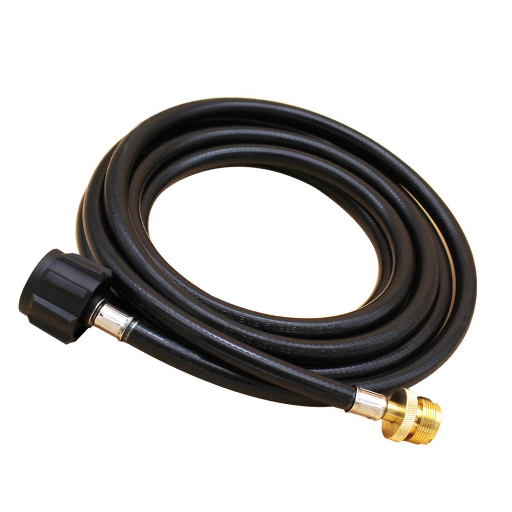 Propane QCC To One Pound Pressure Reducing Valve Connector 12FT Leather Tube Connecting Hose
