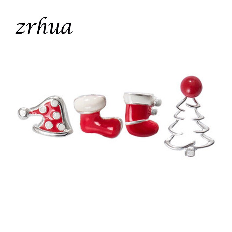 ZRHUA Carino Argento Sterling 925 Orecchini Con Perno Per le donne Ragazze sterling-argento-gioielli oorbellen aros de piastra 925 di natale regali