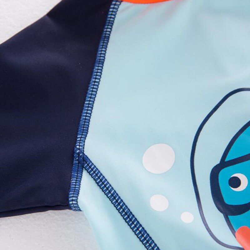 2 3 4 5 6 Years Old Baby Boys Swimwear Cartoon Puffer Fish Pattern Swimsuit Children Spa Swimsuit