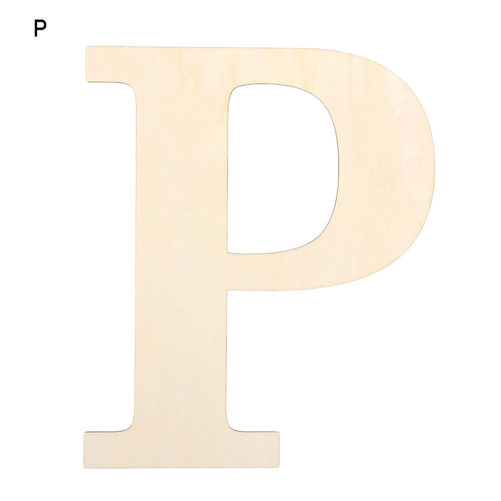 Ornamentos de porta de parede semiacabados, decoração de casa em branco pintável 30cm letras de madeira alfabeto inacabado diy artesanato em madeira: Violeta
