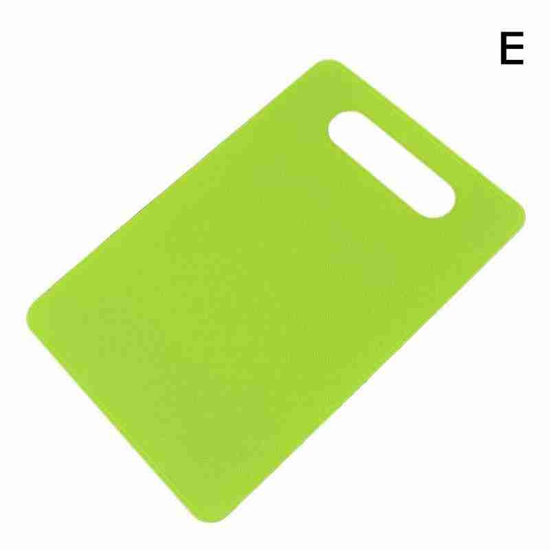 Non-slip Plastic Cutting Board Food Cutting Block Mat Tool Kitchen Cook Supplies Fruit And Vegetable Cutting: E