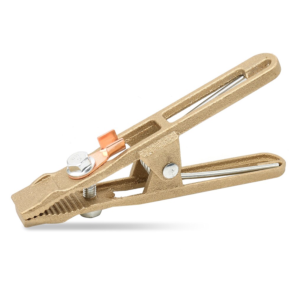 Messing Lassen Grond Klem Een Vorm Vaststelling Aarde Clip Houder Hoge Geleidbaarheid Professionele 260A Vervangen Soldeer Apparaat Lijn