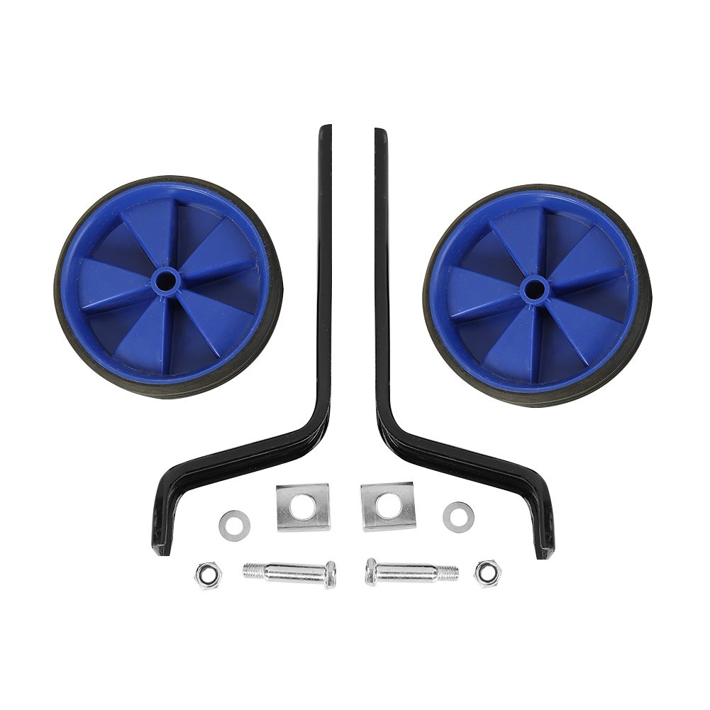 1 Pair Bike Stabilisers Auxiliary Training Wheels Children Bicycle Stabilisers Cycling Parts for 12-20 inch MTB Bike Universal