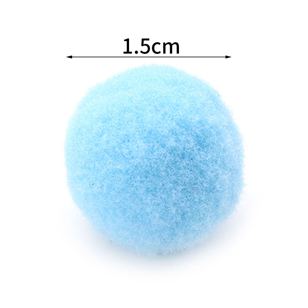 Pompons Multicolores ronds en fil Chenille pour Enfant, Artisanat, Fournitures de Loisirs, bricolage, Décoration créative