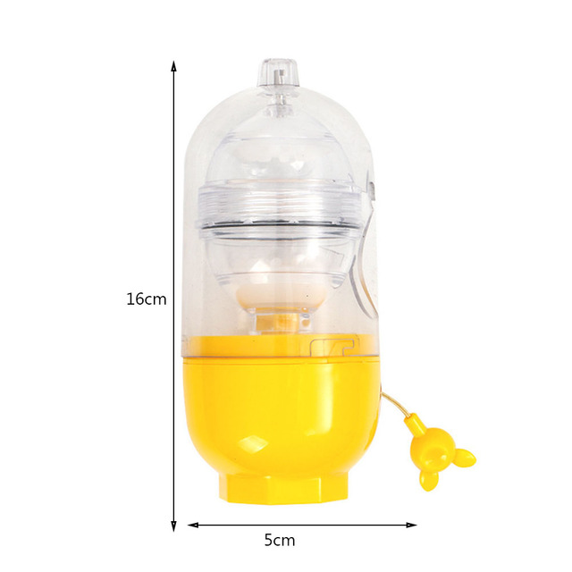Eigelb Shaker Gadget Manuelle Mischen Goldene Schneebesen Eier Spin Mixer Stiring Maker Puller Kochen Backen Werkzeuge Küche Zubehör: Black