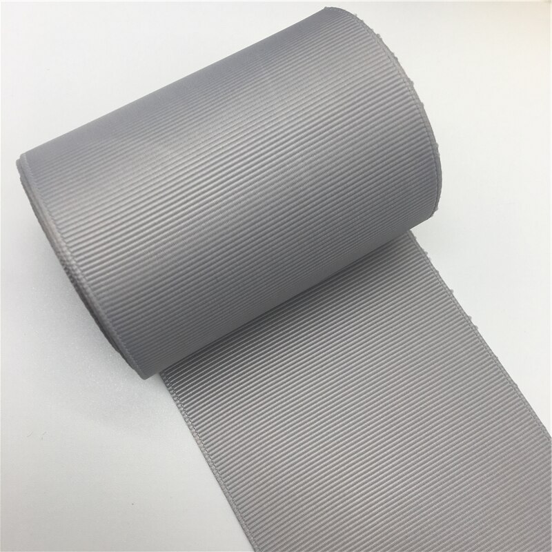 5Yards 3" 75mm Grosgrain Ribbon Bow Hair Party Wedding Christmas Decoration DIY Wrapping: Gray